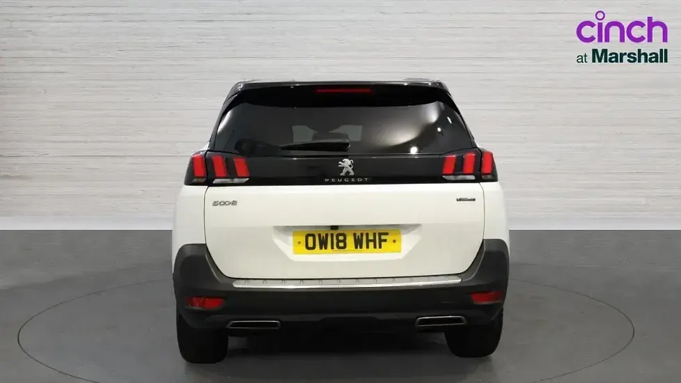 Used Peugeot 5008 GT-line 165 HP (121 kW) 2018 White SUV