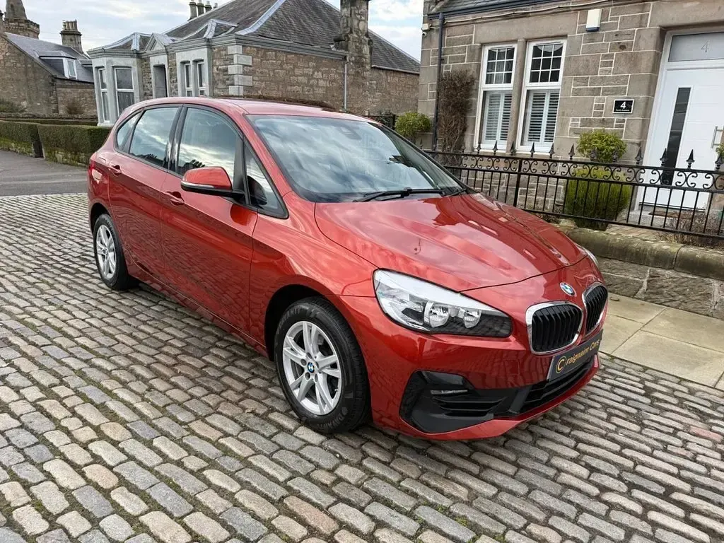 Used BMW 218 Comfort Edition 2018 Orange MPV