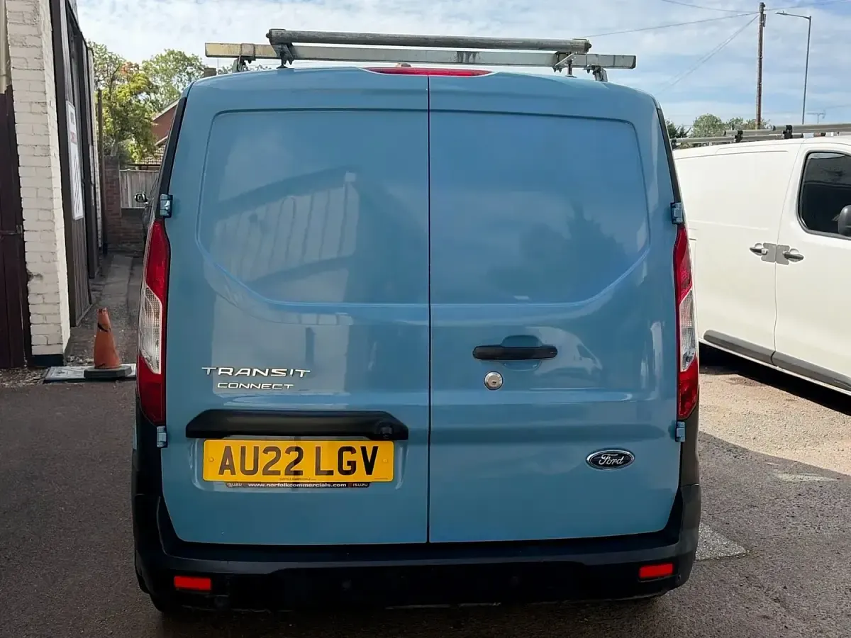 Used Ford Transit 75 HP (55 kW) 2022 Blue Van