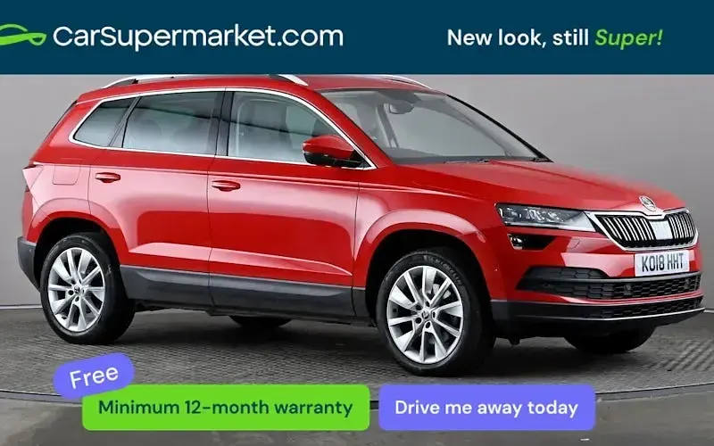 Używany Skoda Karoq SE L 150 KM (110 kW) 2021 SUV