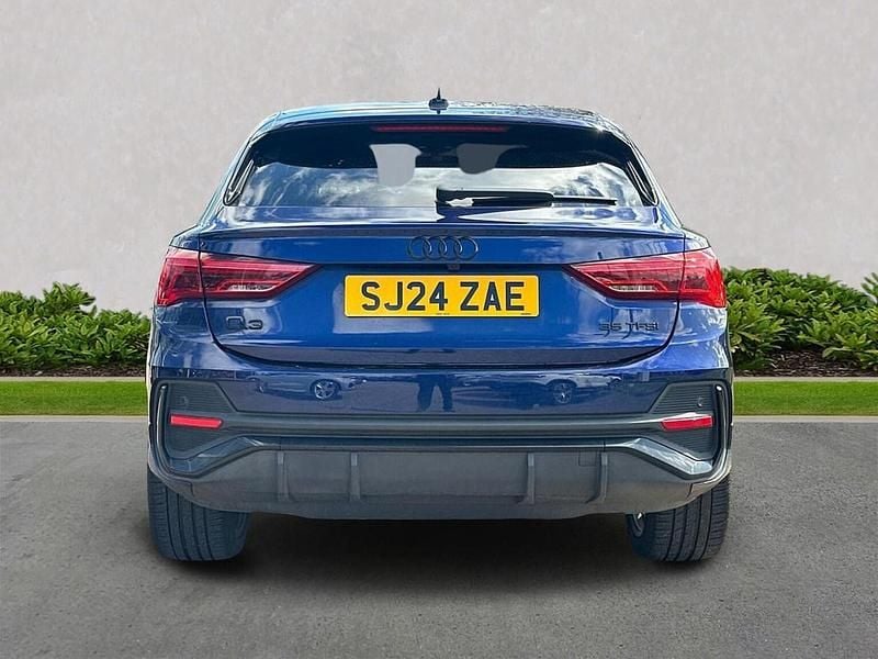 Used Audi Q3 Sportback Black Edition 150 HP (110 kW) 2024 Blue SUV