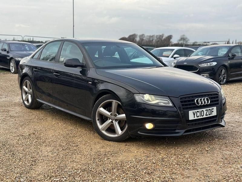 Used Audi A4 S-Line 143 HP (105 kW) 2010 Black Sedan