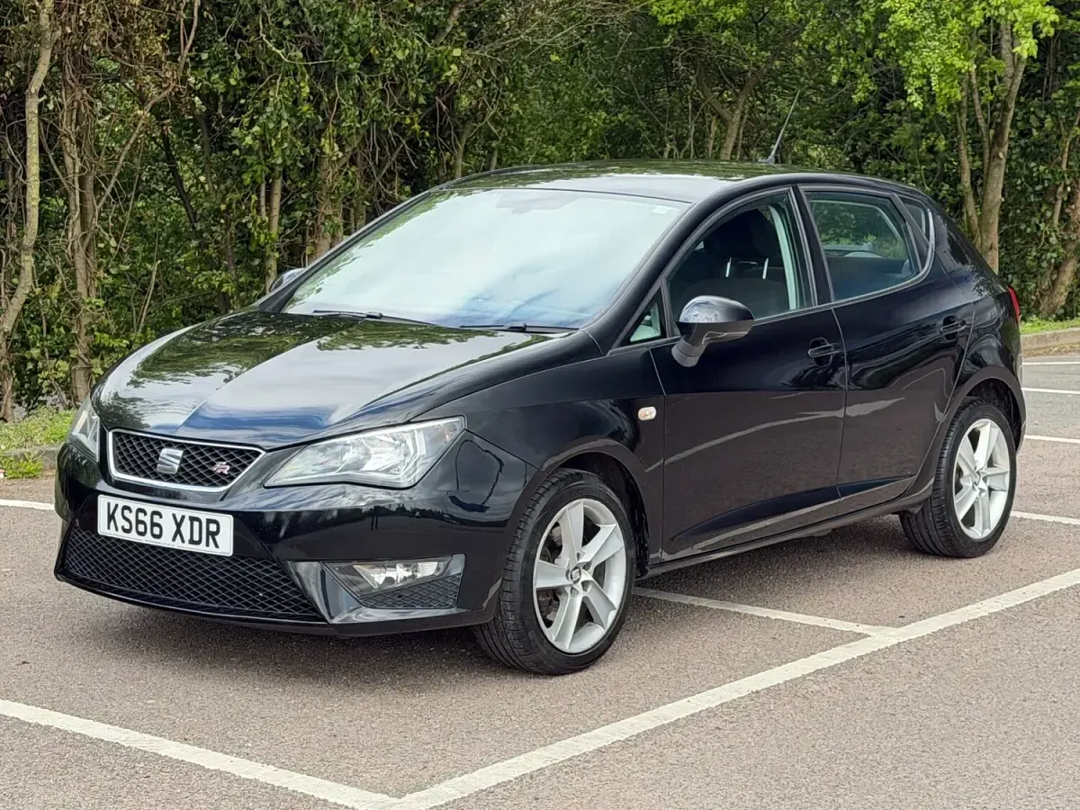 Used Seat Ibiza FR 110 HP (80 kW) 2017 Black Hatchback