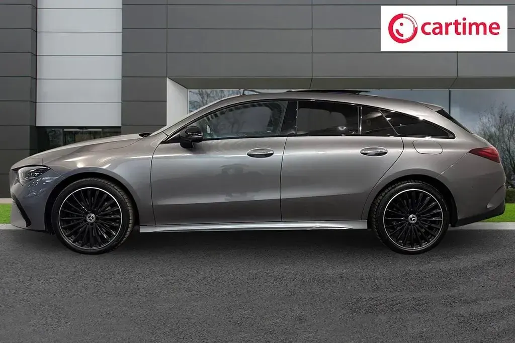 Used Mercedes CLA250 Shooting Brake AMG line 2024 Grey Estate