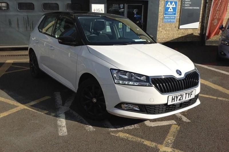 White Used 2021 Skoda Fabia Colour Edition Hatchback | £14,395 (A bit pricey) - Image 1/1