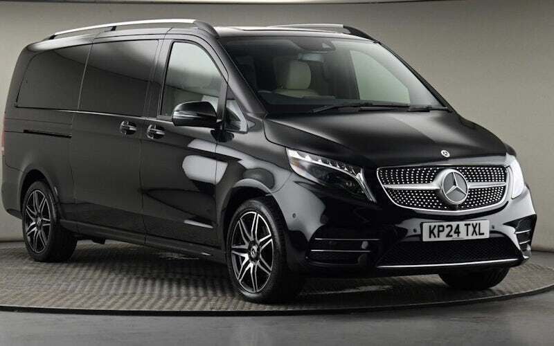 Black Used 2023 Mercedes V300 AMG line MPV | £66,700 (Fair price) - Image 1/4
