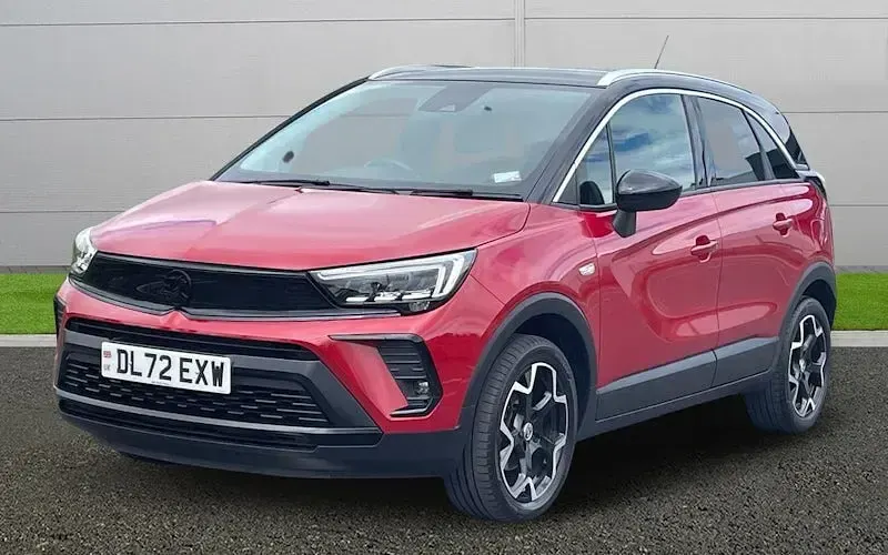 Used Vauxhall Crossland Ultimate 110 HP (80 kW) 2023 Red SUV