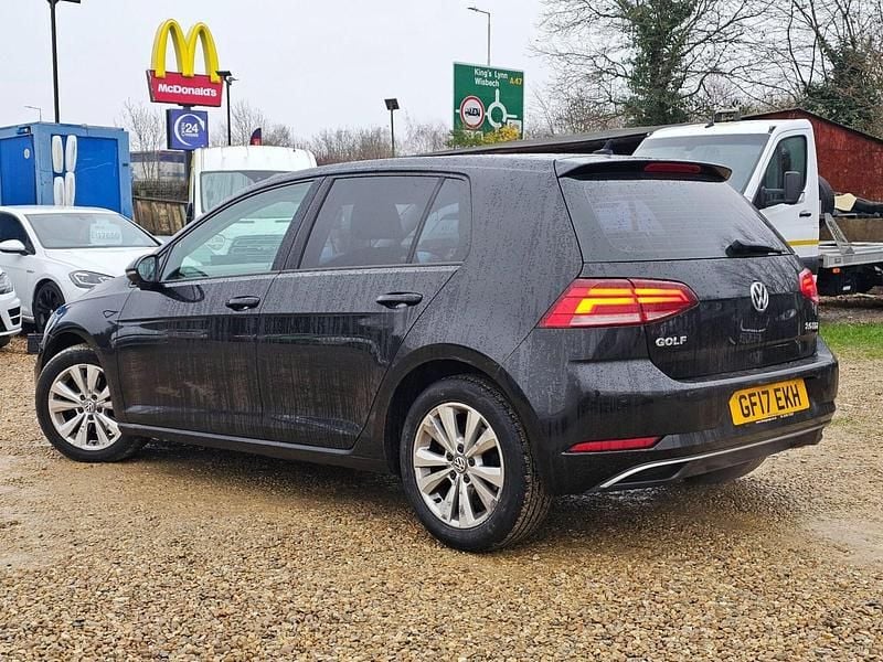 Used VW Golf VII SE 2017 Black Hatchback