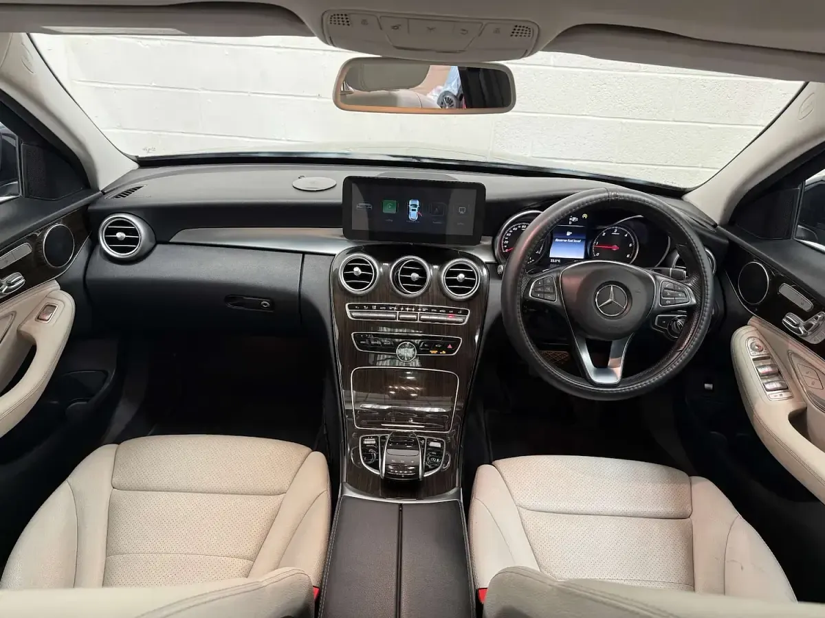 Used Mercedes C220 Premium 170 HP (125 kW) 2015 Blue Sedan