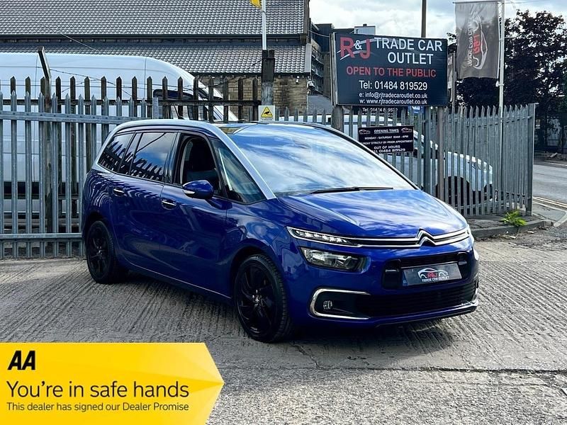 Blue Used 2017 Citroën Grand C4 Picasso Flair MPV | £7,180 (Fair price) - Image 1/4