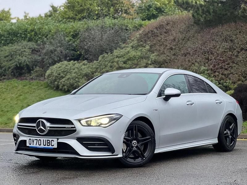 Used Mercedes CLA35 AMG AMG 306 HP (225 kW) 2020 Silver Coupe