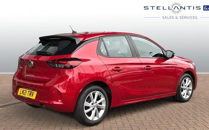 Usado Vauxhall Corsa 75 HP (55 kW) 2021 Vermelho Citadino