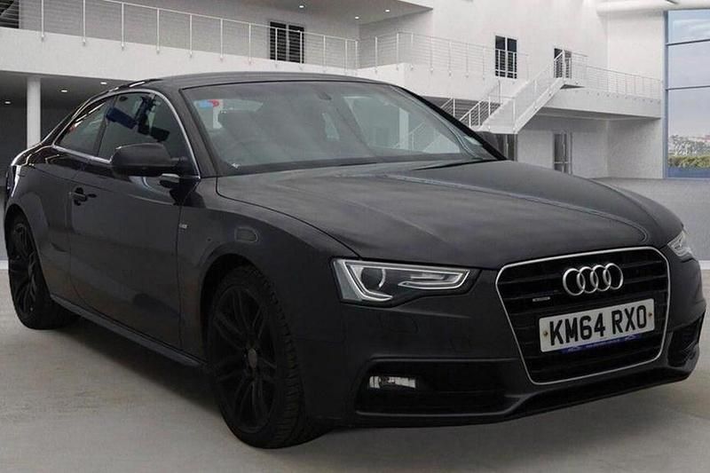 Used Audi A5 S-Line 245 HP (180 kW) 2014 Grey Coupe