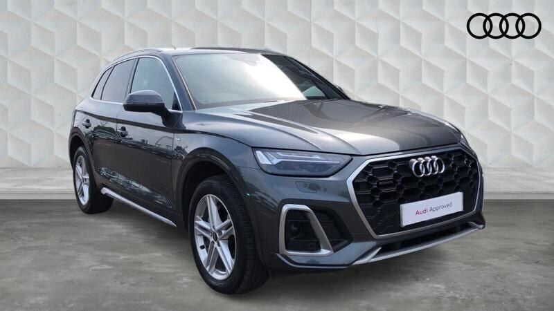 Grey Used 2023 Audi Q5 S-Line SUV | £31,050 (Good price) - Image 1/4