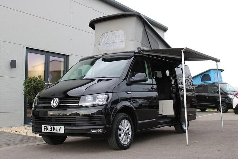 Black Used 2019 VW T6.1 Highline Van | £36,000 - Image 1/4