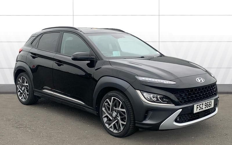 Black Used 2022 Hyundai Kona Ultimate SUV | £17,178 (Fair price) - Image 1/4