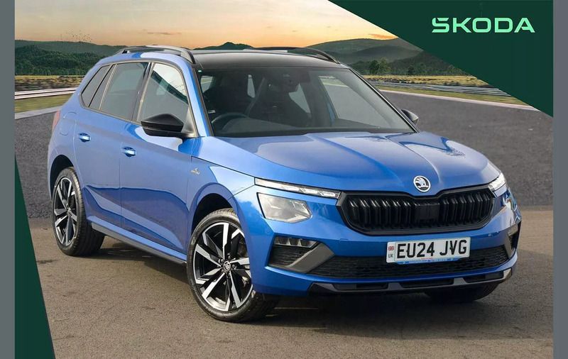 Used Skoda Kamiq Monte Carlo 115 HP (84 kW) 2024 Blue SUV
