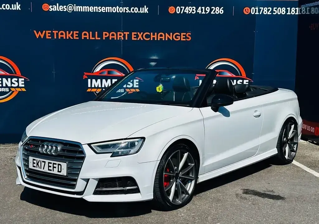 Used Audi A3 Cabriolet Sport 2017 White Cabriolet