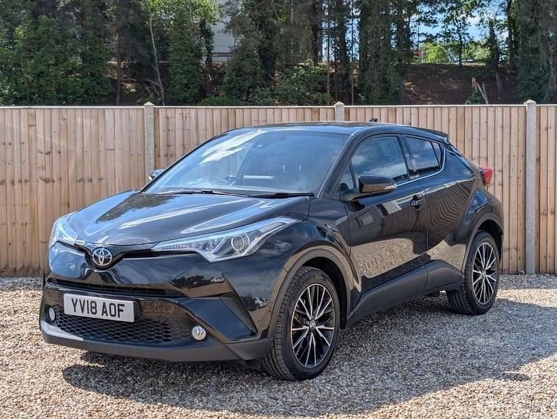 Black Used 2018 Toyota C-HR SUV | £10,200 (Fair price) - Image 1/4