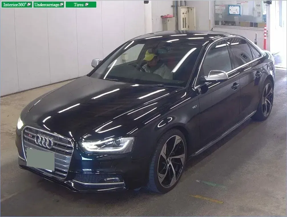 Used Audi A4 Black Edition 272 HP (200 kW) 2012 Black Sedan