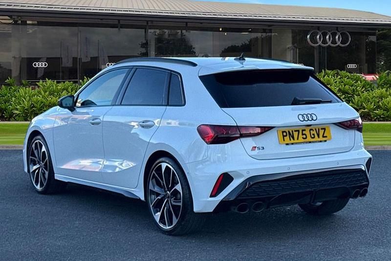 Used Audi S3 Sportback Black Edition 333 HP (244 kW) 2025 White Hatchback