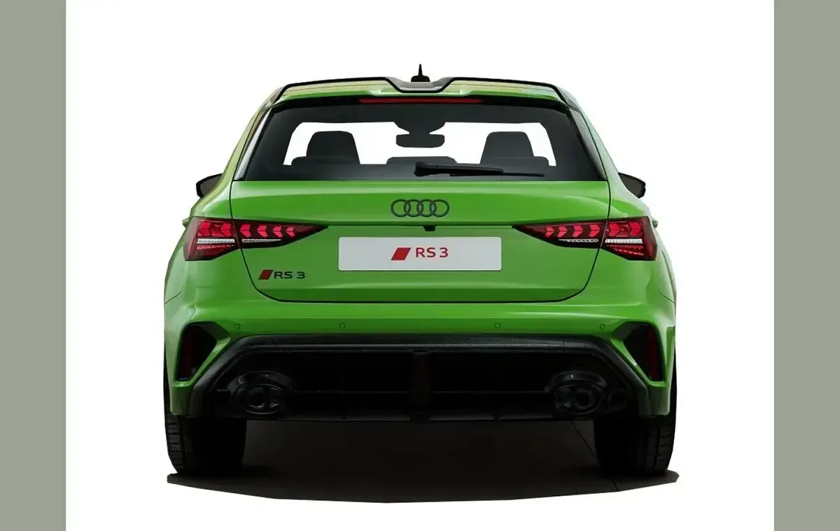 Ny Audi RS3 Comfort 400 HK (294 kW) 2026 Grön Sedan