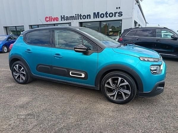 Used Citroën C3 Shine 2022 Blue Hatchback