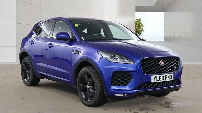 Used Jaguar E-Pace R-Dynamic 200 HP (147 kW) 2018 Blue SUV