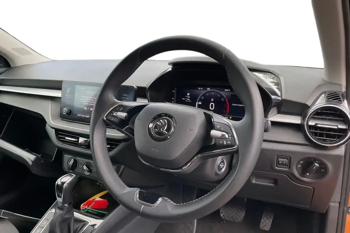Gebraucht Skoda Fabia Colour Edition 2022 Orange Kleinwagen