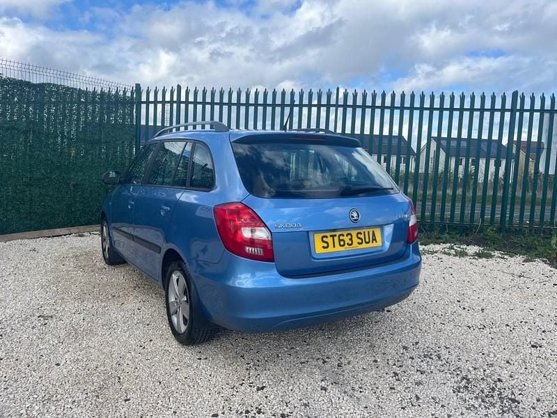 Used Skoda Fabia SE 2014 Blue Estate