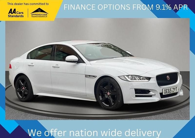 White Used 2016 Jaguar XE R-Sport Sedan | £8,195 (Good price) - Image 1/4