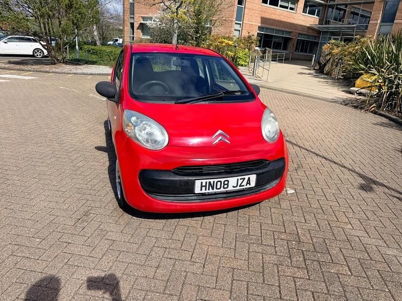 Used Citroën C1 67 HP (49 kW) 2008 Red Hatchback