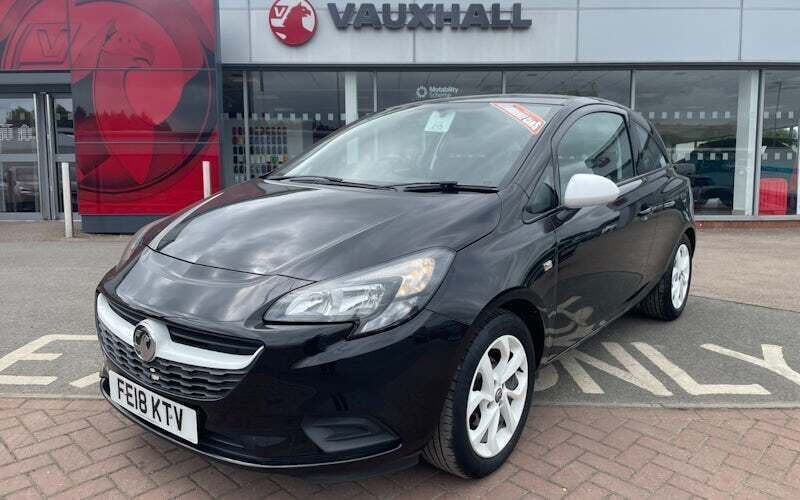 Black Used 2017 Vauxhall Corsa Hatchback | £6,882 (Fair price) - Image 1/4