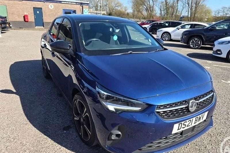 Used Vauxhall Corsa Elite 100 HP (73 kW) 2021 Blue Hatchback