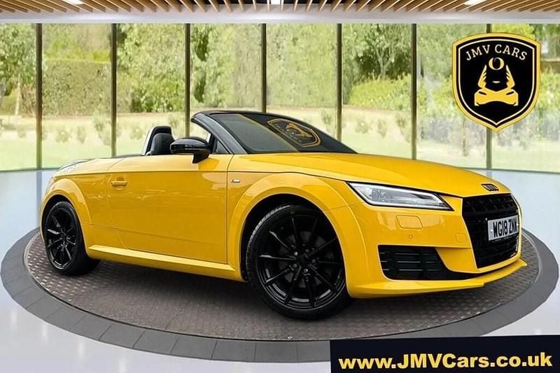 Yellow Used 2018 Audi TT Roadster Sport Cabriolet | £16,475 (Fair price) - Image 1/1