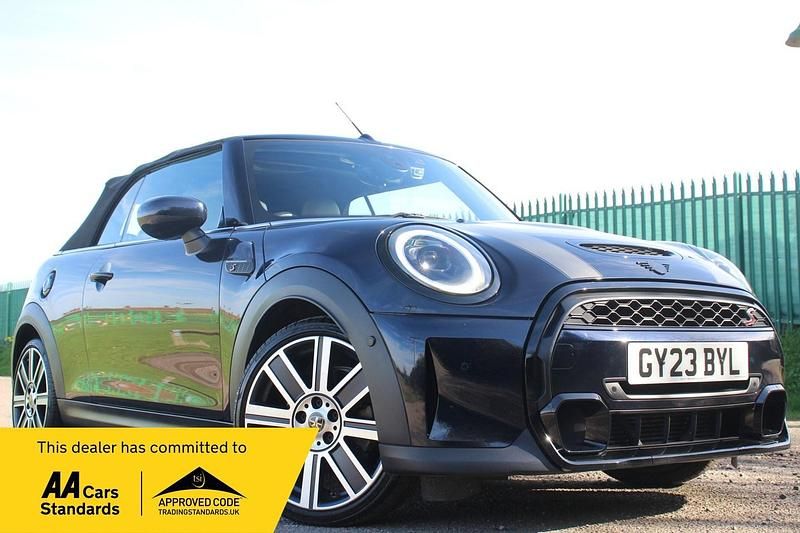 Used Mini Cooper S Cabriolet Exclusive 2023 Black Cabriolet
