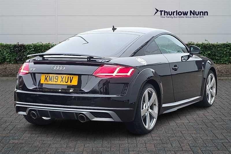Used Audi TT S-Line 197 HP (144 kW) 2019 Black Coupe