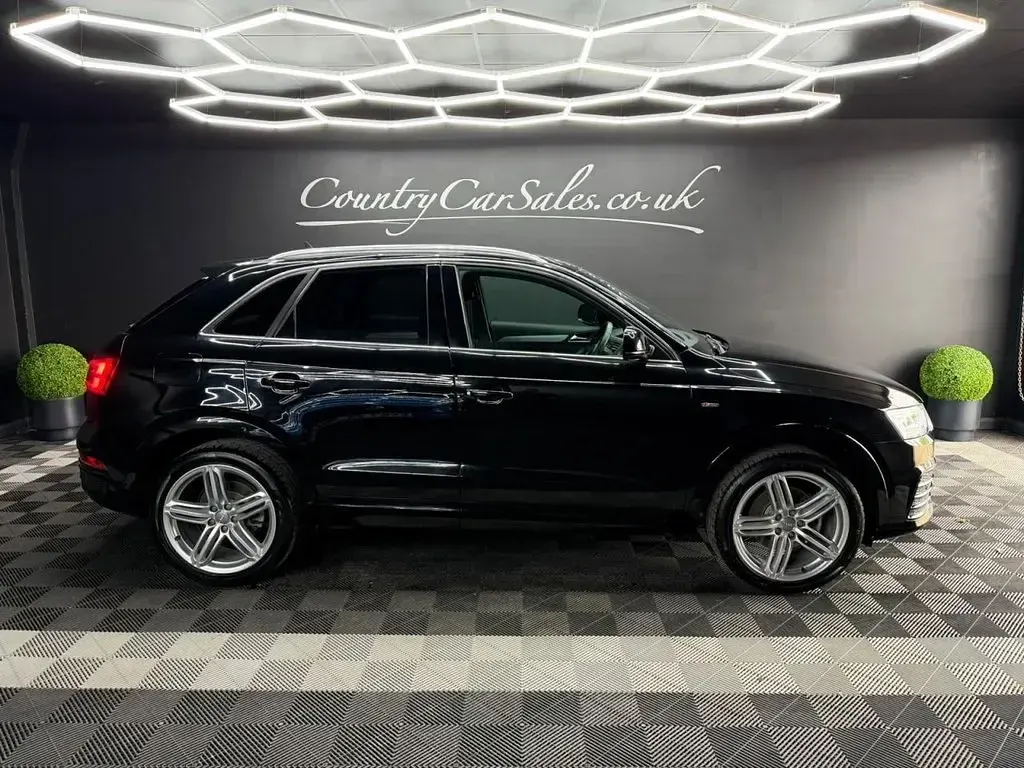Used Audi Q3 S-line plus 150 HP (110 kW) 2016 Black SUV