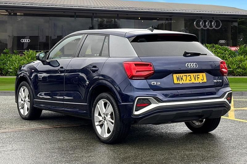 Used Audi Q2 S-Line 150 HP (110 kW) 2023 Blue SUV