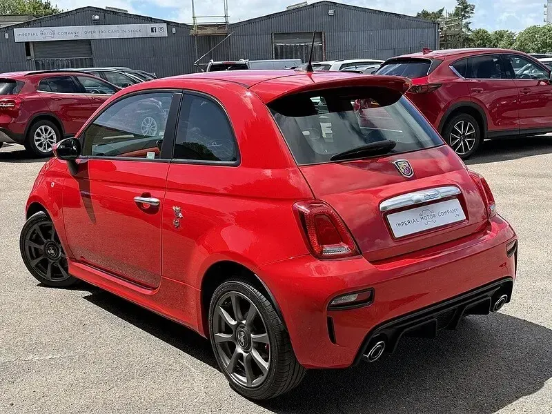 Used Abarth 595 145 HP (106 kW) 2018 Red Hatchback
