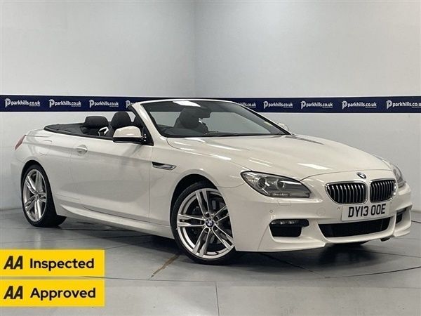 White Used 2013 BMW 640 Cabriolet M Sport Cabriolet | £13,970 (Fair price) - Image 1/1