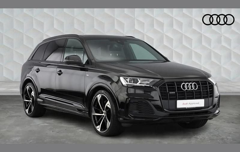 Used Audi Q7 Black Edition 340 HP (250 kW) 2022 Black SUV