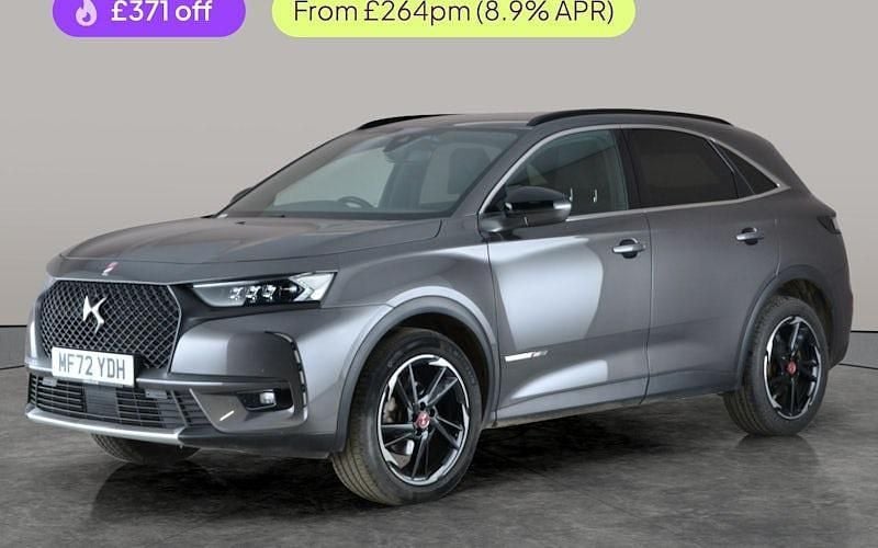 Used DS Automobiles DS7 Crossback Performance Line Plus 131 HP (96 kW) 2022 Grey SUV