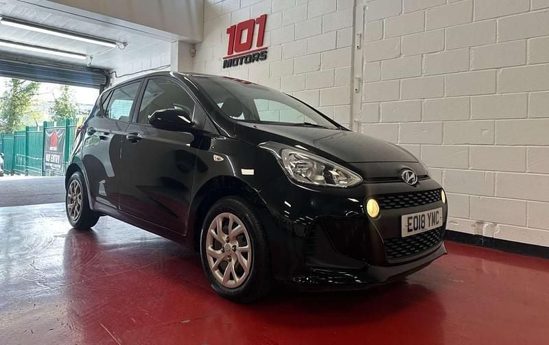 Used Hyundai i10 SE 87 HP (63 kW) 2018 Black Hatchback