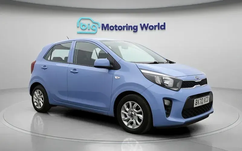 Used Kia Picanto 84 HP (61 kW) 2020 Blue Hatchback