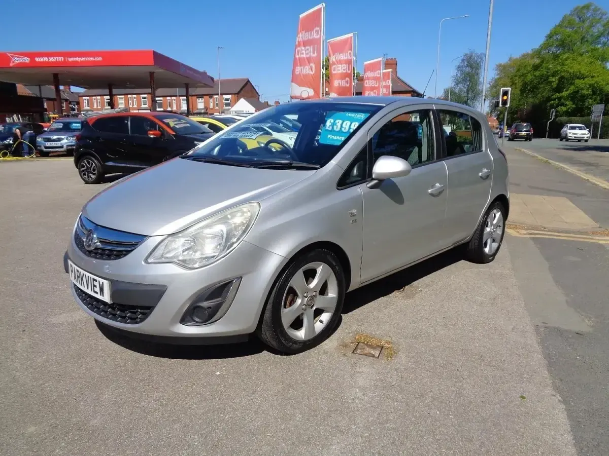 Used Vauxhall Corsa 2011 Silver Hatchback