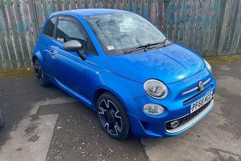 Usado Fiat 500 S 69 HP (50 kW) 2018 Azul Citadino