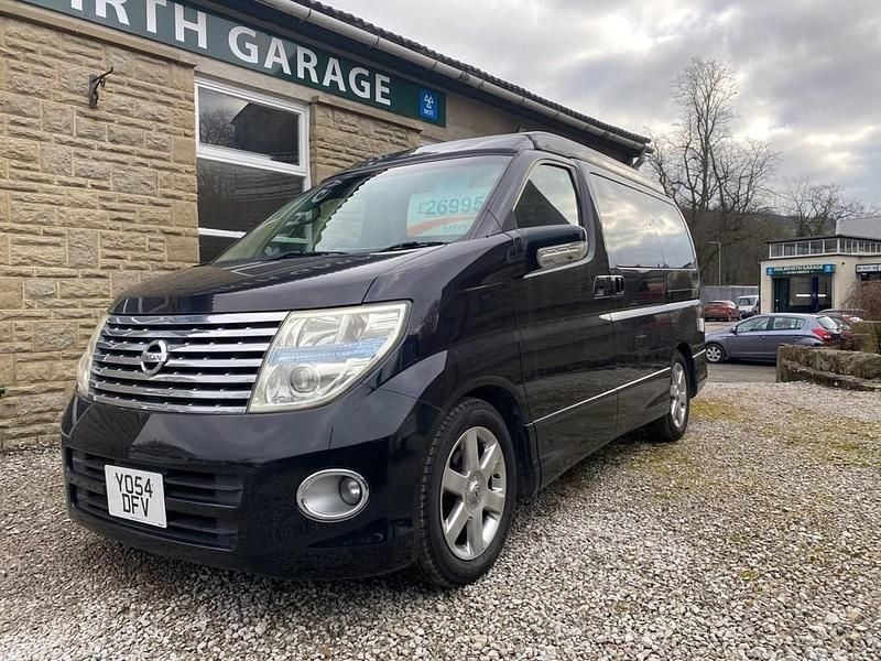 Used Nissan Elgrand 2004 Black MPV