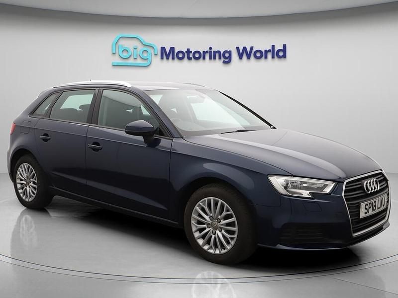 Blue Used 2018 Audi A3 Hatchback | £9,000 (Good price) - Image 1/4