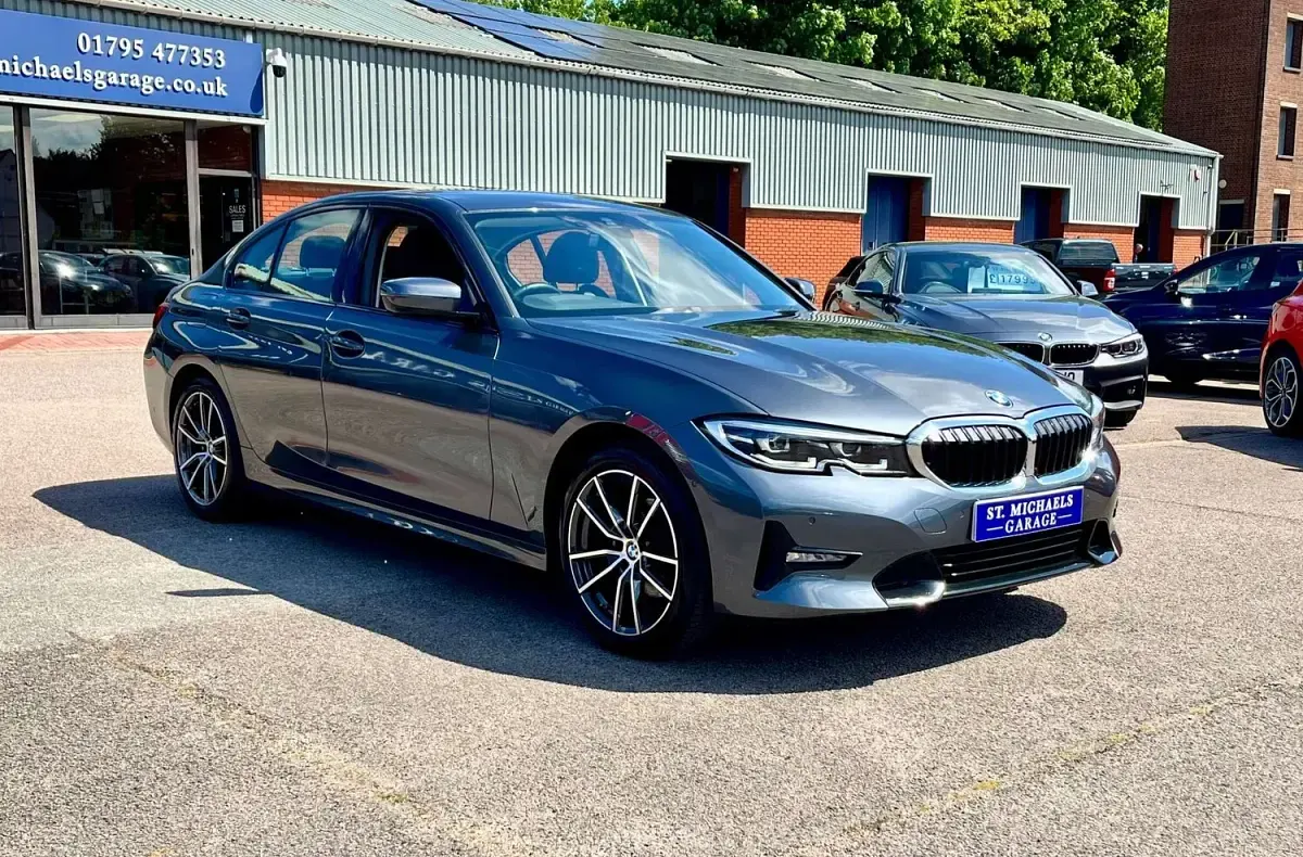 Used BMW 320 Sport Line 2021 Grey Sedan